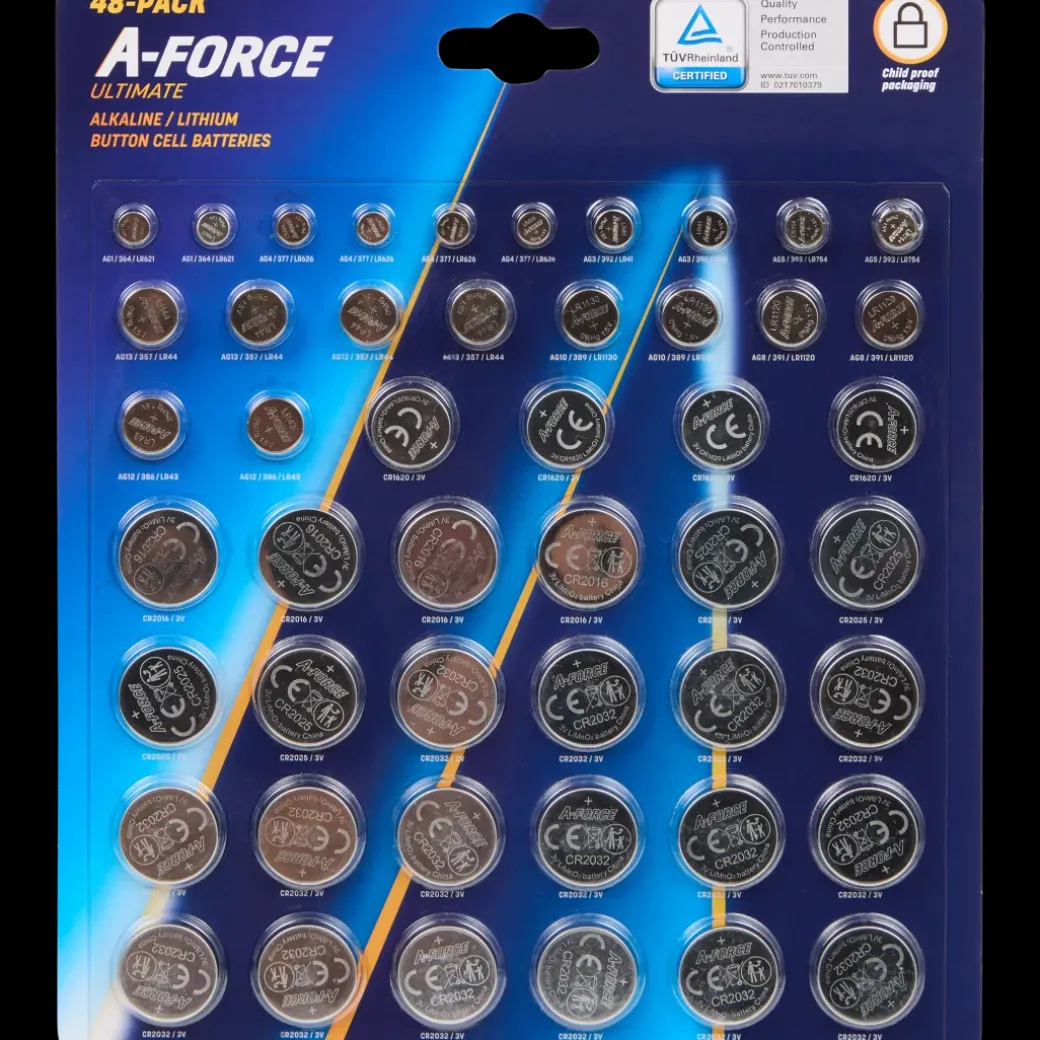 A-Force knoopcelbatterijen 1 Stuks | Action NL