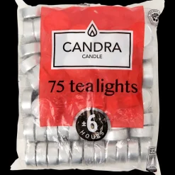 Candra theelichten wit Wit | Action NL