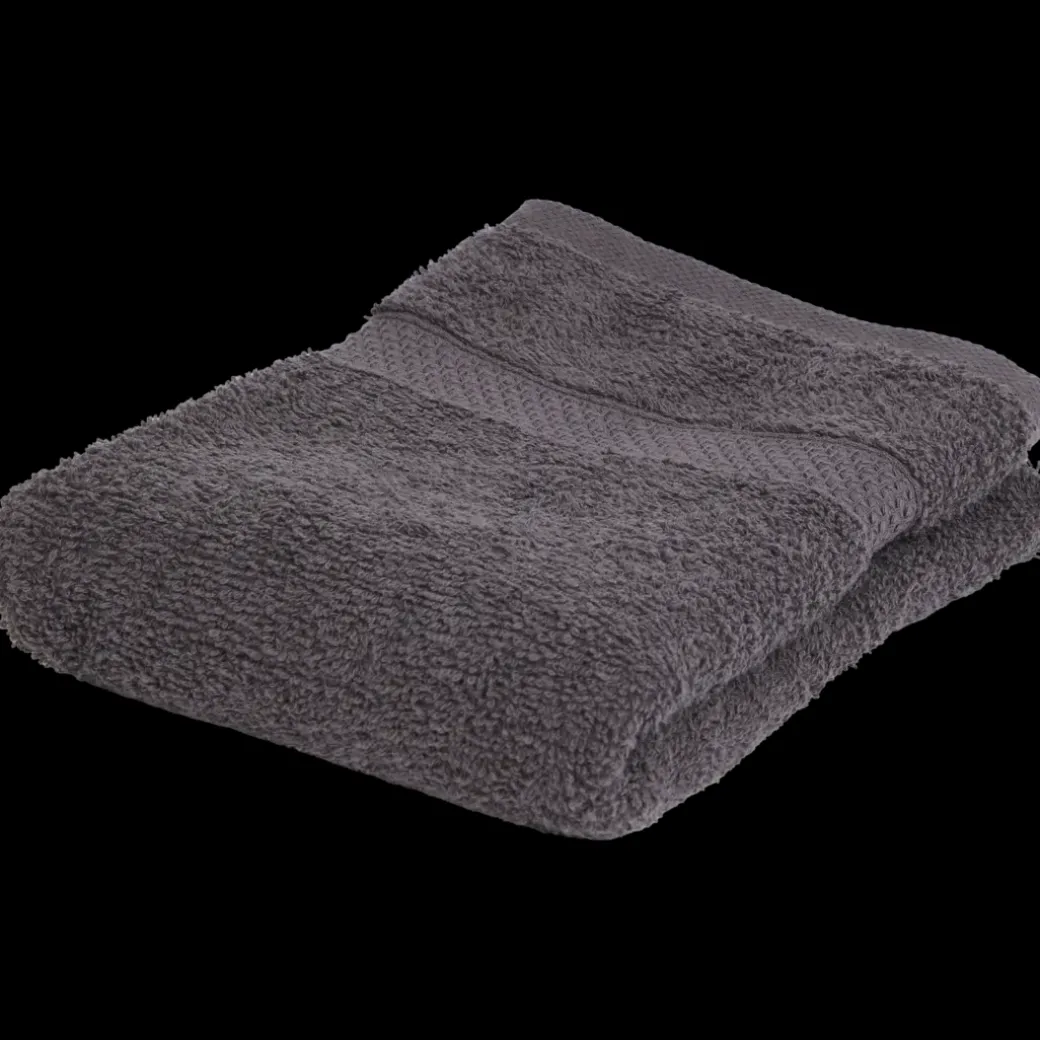 Capetown handdoek antraciet 50 x 100 cm Grijs | Action NL