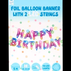 Cool2Party folieballon slinger Happy Birthday | Action NL