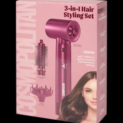 Cosmopolitan 3-in-1 haarstijling set | Action NL