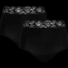 Dolce Bella kanten maxi-slips Vrouw 2 Stuks | Action NL