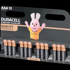 Duracell Everyday Alkaline batterijen AAA 12 Stuks | Action NL