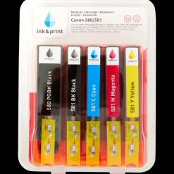 Ink & Print inktcartridges Canon 580/581 | Action NL