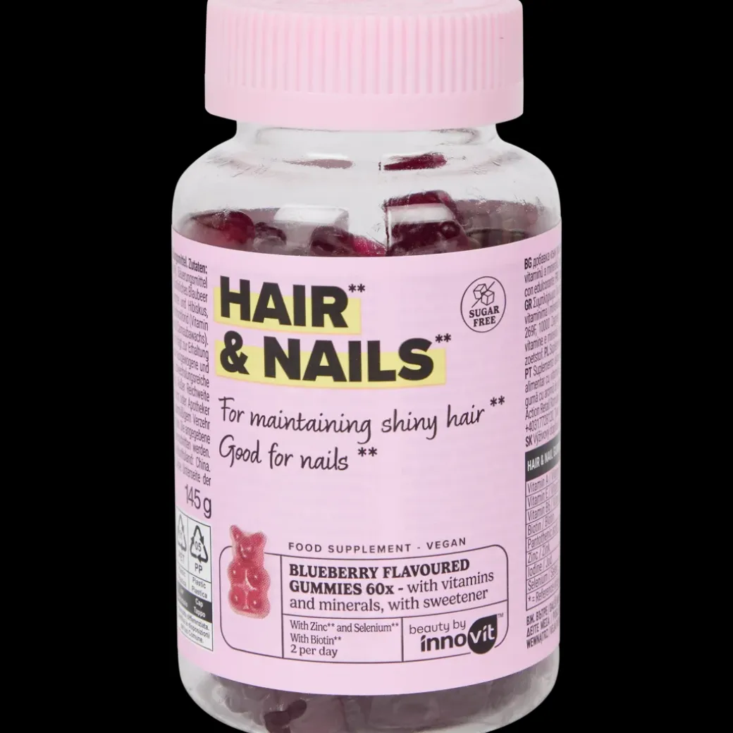 Innovit Hair & Nail Gummies Blueberry | Action NL