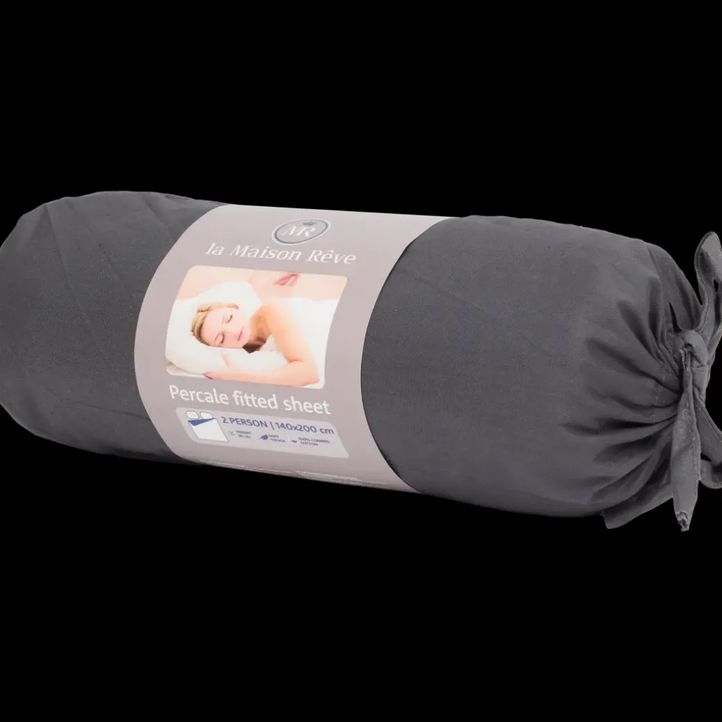 La Maison Rêve percale hoeslaken 140 x 200 cm | Action NL