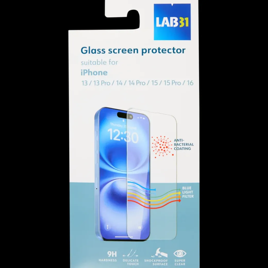 Lab31 screenprotector Apple Transparant | Action NL
