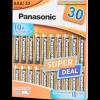 Panasonic alkaline batterijen AAA 30 Stuks | Action NL