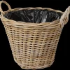 Rattan mand 39 cm Bruin | Action NL
