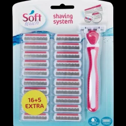 Soft Touch scheermes met extra mesjes | Action NL