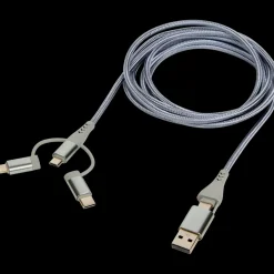 Sologic 6-in-1 laad- en datakabel 2 m | Action NL