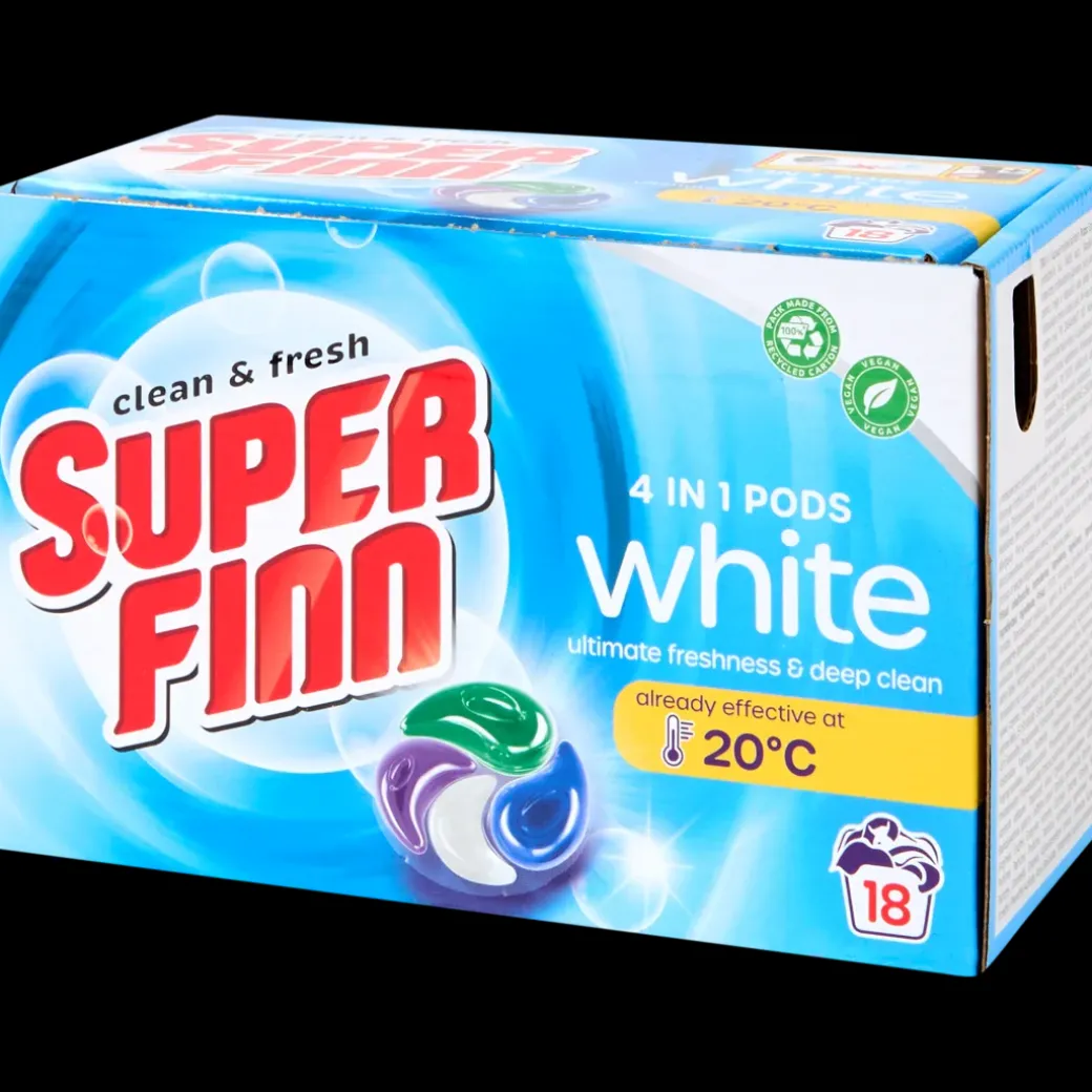 Superfinn 4-in-1 pods White | Action NL